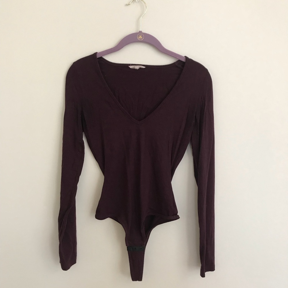 Madewell V-Neck Bodysuit